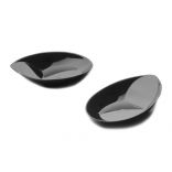 Пластикова тарілка GPP «Bon-Bon Coccia», чорна, 1 шт.