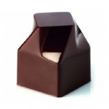 Полікарбонатна форма для шоколадних цукерок, квадратна фігурна, Pavoni, PC23