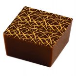 Трансфер для шоколаду «Голки жовті» Pavoni SD39G (340х265 мм), 10 шт.