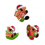 Трансфер для шоколаду «Різдвяні ведмеді» Pavoni Т845 (340х265 мм), 48 шт.