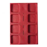 Форма силіконова для випікання Formasil Pavoni FF05 (Ø106/120, h - 30 мм), 8 комірок, 1 шт.