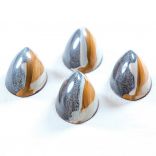 Полікарбонатна форма для шоколадних цукерок «Овальна» Pavoni PC42 (41×24 мм), 21 комірка