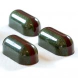 Полікарбонатна форма для шоколадних цукерок «Прямокутна фігурна» Pavoni PC46 (40×18 мм), 21 комірка