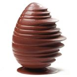 Поліетиленова форма для шоколадних скульптур Pavoni KT138 «Великоднє яйце багатошарове», 1 шт.