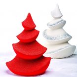 Полиэтиленовая форма для шоколадных скульптур Pavoni KT136 «Рождественская елка», 1 шт.