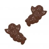 Поліетиленова форма для шоколадних фігур «Янголятко» Martellato (57x35мм, h=8 мм), 9 шт.