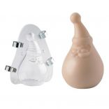 Пластикова форма для шоколадних скульптур «Дід Мороз» Martellato MAC401S (h - 120 мм), 1 шт.