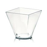 Пластиковий стакан для десертів «Prestige» Polo Plast (200 мл), прозорий, 1 шт.