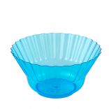 Пластикова креманка «Ondulina» Polo Plast (250 мл), блакитна, 1 шт.