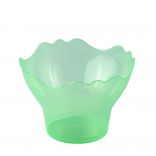 Пластикова креманка «Prego» Polo Plast (250 мл), зелена, 1 шт.