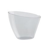 Пластиковый стакан для десертов «Vela» Martellato PMOCO011 (85 мл), прозрачный, 1 шт.