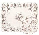 Серветки ажурні Hpr17x29 (17x29 см), білі, 250 шт.