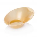 Пластикова тарілка GPP «Bon-Bon Ovale», золота, 1 шт.