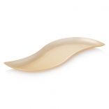 Пластикова тарілка GPP «Bon-Bon Foglia», золота, 1 шт.