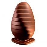 Поліетиленова форма для шоколадних скульптур Pavoni KT92 «Яйце фігурне», 1 шт.