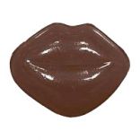 Поліетиленова форма для шоколадних фігур «Губи» Martellato (h - 18 мм), 11 шт..