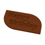 Полиэтиленовая форма для таблички «Happy Birthday» Martellato (180x240), 10 шт.