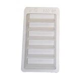 Поліетиленова форма для шоколадних плиток «Плитка шоколаду» Martellato 20TC003 (150x70 мм), 5 шт.