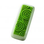 Силіконова форма для декорування десертів Anello Grante TOP04 (210х70, h - 9 мм), 2 комірки