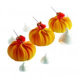 Форма силіконова для десертів Twister Pavoni PX4322 (Ø66, h - 35 мм), 12 комірок, 1 шт.